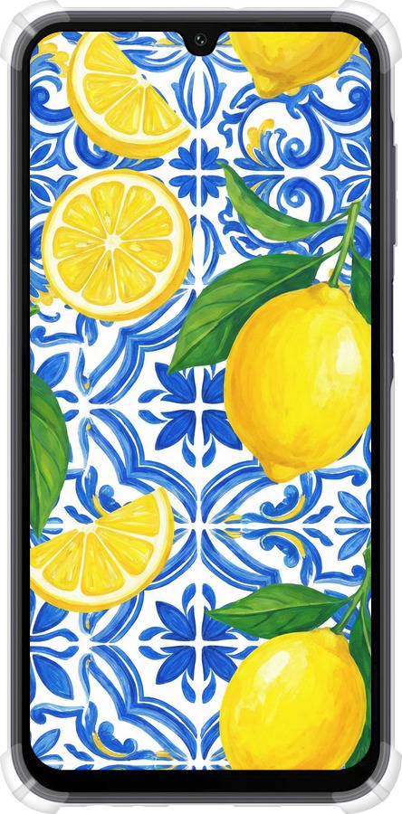 Силикон с усиленными углами чехол Grocery Girl Italian Summer для Samsung Galaxy A15 - 6766sp-3357 изображение 