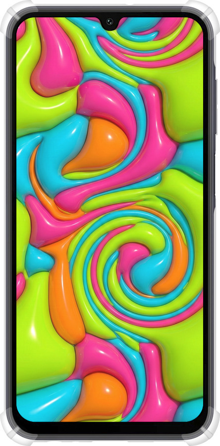 Силикон с усиленными углами чехол Y2K Jelly Dream для Samsung Galaxy A15 - 6780sp-3357 изображение 