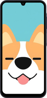 Силіконовий чехол Корги для Samsung Galaxy A15 - 6280u-3357 изображение 