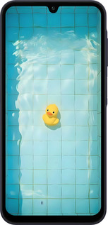 Силиконовый чехол Утенок для Samsung Galaxy A15 - 6323u-3357 изображение 