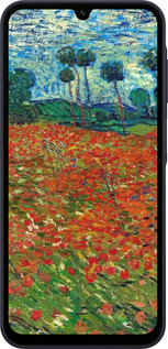 Силиконовый чехол Винсент Ван Гог-Маковое поле для Samsung Galaxy A15 - 6466u-3357 изображение 