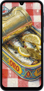 Силиконовый чехол Vintage Sardine Tin Phone для Samsung Galaxy A15 - 6772u-3357 изображение 