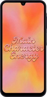 Силиконовый чехол Aura Gradient Main Character Energy Aesthetic Y2K для Samsung Galaxy A15 - 6783u-3357 изображение 