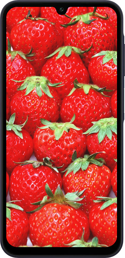 Силіконовий чехол Полуниця для Samsung Galaxy A15 - 6020u-3357 изображение 