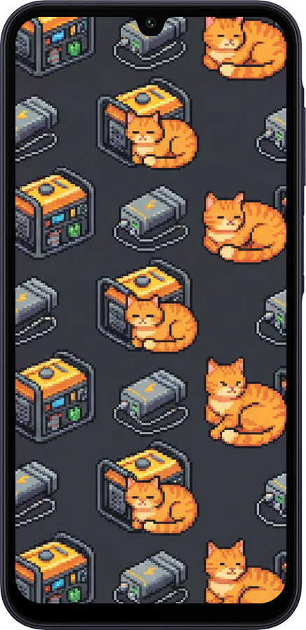 Силиконовый чехол Autonomous Zone для Samsung Galaxy A15 - 6771u-3357 изображение 