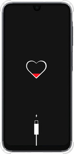 Силикон с усиленными углами чехол Подзарядка сердца для Samsung Galaxy A16 - 4274sp-3775 изображение 