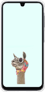 Силикон с усиленными углами чехол Модная лама для Samsung Galaxy A16 - 4479sp-3775 изображение 
