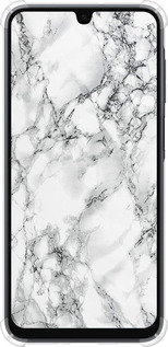 Силикон с усиленными углами чехол Мрамор белый для Samsung Galaxy A16 - 4480sp-3775 изображение 