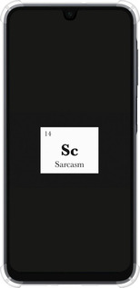 Силикон с усиленными углами чехол Сарказм для Samsung Galaxy A16 - 4501sp-3775 изображение 