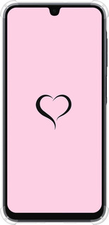 Силикон с усиленными углами чехол Сердце 1 для Samsung Galaxy A16 - 4730sp-3775 изображение 