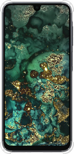 Силикон с усиленными углами чехол Мрамор золото богатство для Samsung Galaxy A16 - 5419sp-3775 изображение 