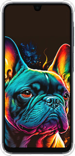 Силикон с усиленными углами чехол Яркий бульдог для Samsung Galaxy A16 - 5547sp-3775 изображение 