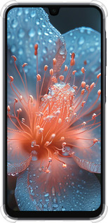 Силикон с усиленными углами чехол Роса на цветке для Samsung Galaxy A16 - 6039sp-3775 изображение 