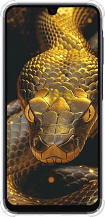 Силикон с усиленными углами чехол Golden snake для Samsung Galaxy A16 - 6072sp-3775 изображение 