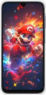 Силикон с усиленными углами чехол Супер Марио для Samsung Galaxy A16 - 6342sp-3775 изображение 