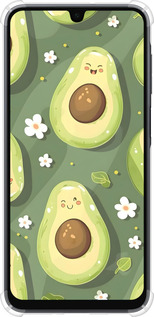 Силикон с усиленными углами чехол Авокадо для Samsung Galaxy A16 - 6380sp-3775 изображение 