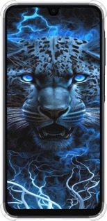 Силикон с усиленными углами чехол Ледяной леопард для Samsung Galaxy A16 - 6460sp-3775 изображение 