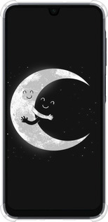 Силикон с усиленными углами чехол Лунные объятия для Samsung Galaxy A16 - 6508sp-3775 изображение 
