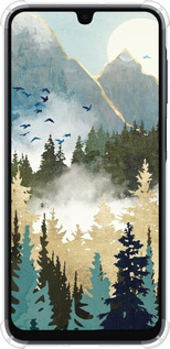 Силикон с усиленными углами чехол С изображением лесного пейзажа для Samsung Galaxy A16 - 6548sp-3775 изображение 