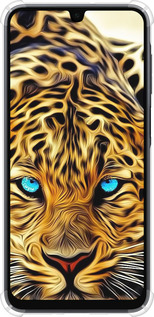 Силикон с усиленными углами чехол Леопард для Samsung Galaxy A16 - 6611sp-3775 изображение 