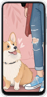 Силикон с усиленными углами чехол Корги 3 для Samsung Galaxy A16 - 6707sp-3775 изображение 