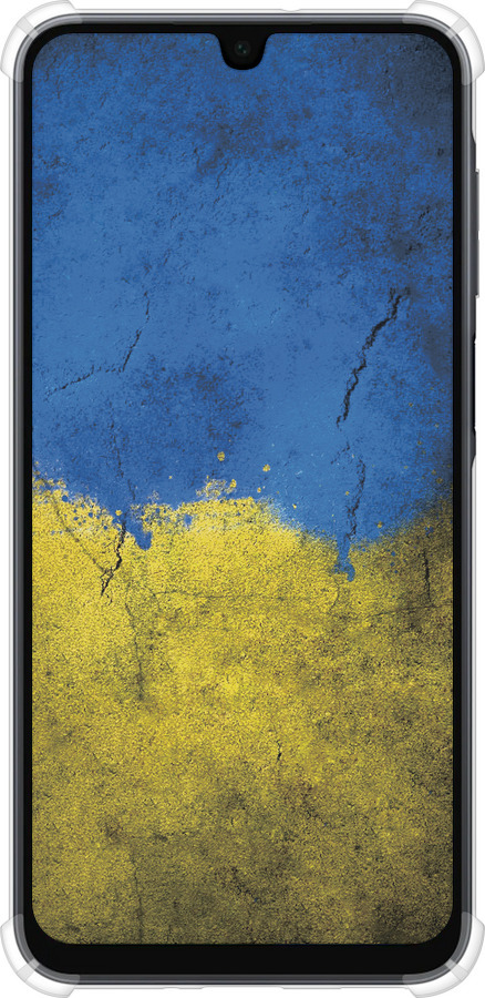 Силикон с усиленными углами чехол Флаг Украины 2 для Samsung Galaxy A16 - 401sp-3775 изображение 