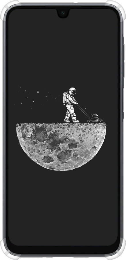 Силикон с усиленными углами чехол Moon in dark для Samsung Galaxy A16 - 4176sp-3775 изображение 