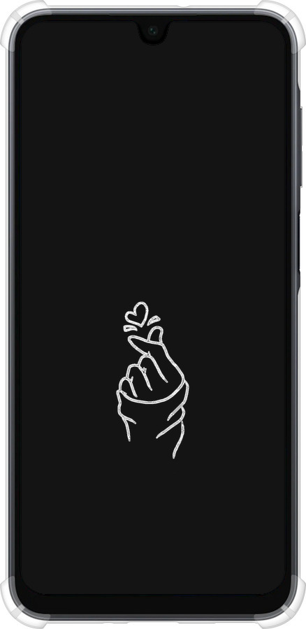 Силикон с усиленными углами чехол Love You для Samsung Galaxy A16 - 4298sp-3775 изображение 