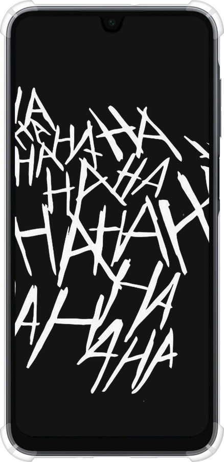 Силикон с усиленными углами чехол joker hahaha для Samsung Galaxy A16 - 4509sp-3775 изображение 