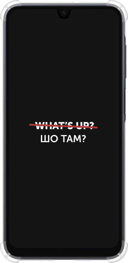 Силикон с усиленными углами чехол Шо там? для Samsung Galaxy A16 - 4592sp-3775 изображение 
