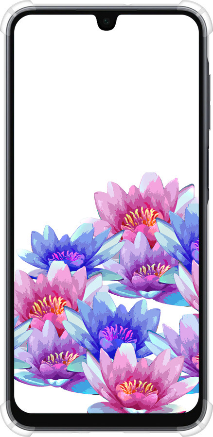 Силикон с усиленными углами чехол Лотос для Samsung Galaxy A16 - 4862sp-3775 изображение 