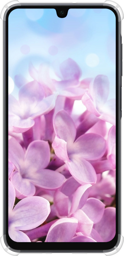 Силикон с усиленными углами чехол Сирень для Samsung Galaxy A16 - 527sp-3775 изображение 