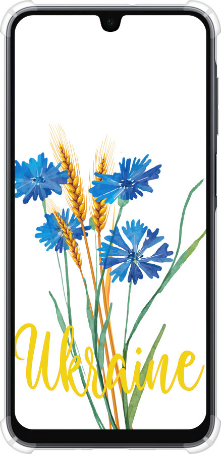 Силикон с усиленными углами чехол Ukraine v2 для Samsung Galaxy A16 - 5445sp-3775 изображение 