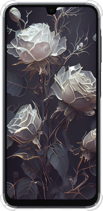 Силикон с усиленными углами чехол Розы 2 для Samsung Galaxy A16 - 5550sp-3775 изображение 