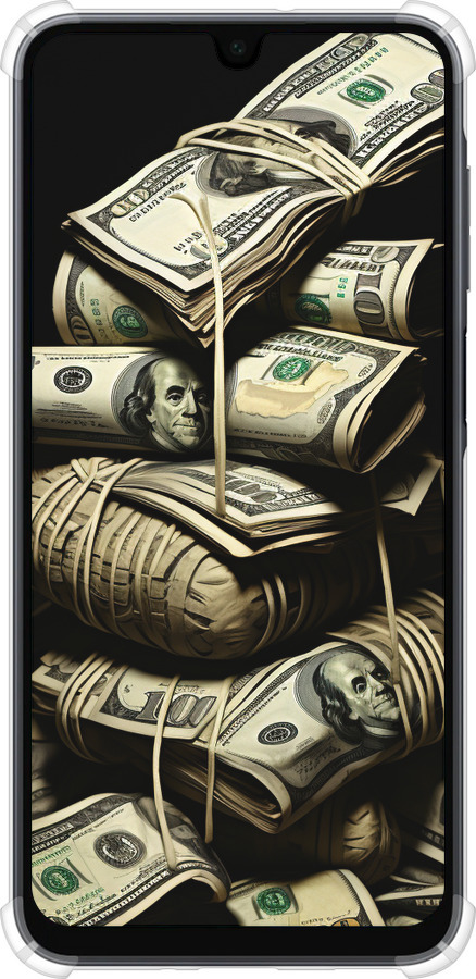 Силикон с усиленными углами чехол Big money для Samsung Galaxy A16 - 5666sp-3775 изображение 