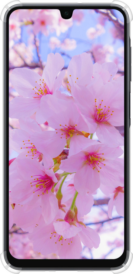 Силикон с усиленными углами чехол Сакура для Samsung Galaxy A16 - 6029sp-3775 изображение 