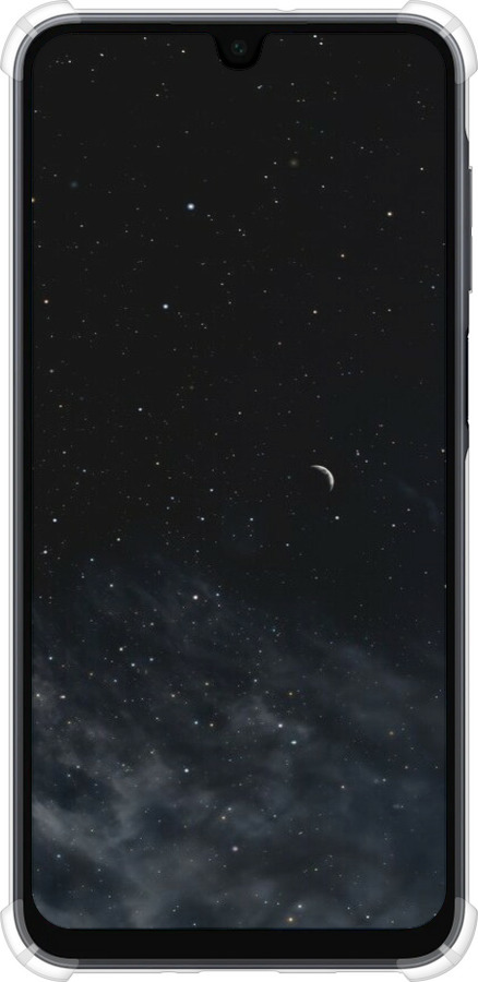 Силикон с усиленными углами чехол Ночное небо для Samsung Galaxy A16 - 6451sp-3775 изображение 