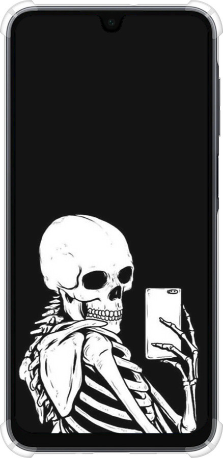 Силикон с усиленными углами чехол Скелет делает Selfie для Samsung Galaxy A16 - 6535sp-3775 изображение 