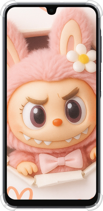 Силикон с усиленными углами чехол Лабубу 2 для Samsung Galaxy A16 - 6710sp-3775 изображение 