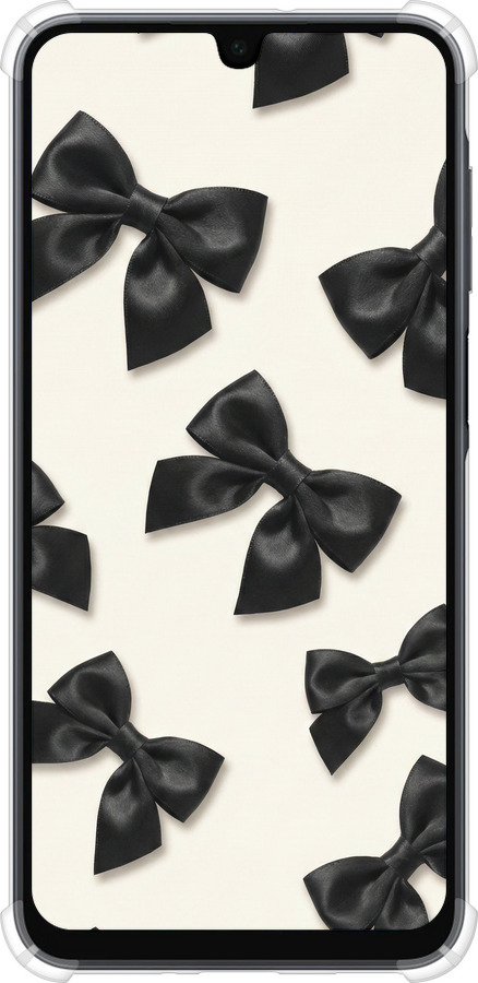 Силикон с усиленными углами чехол Dark Coquette для Samsung Galaxy A16 - 6765sp-3775 изображение 