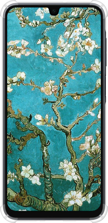 Силіконовий протиударний с посиленими кутами чехол Вінсент Ван Гог. Сакура для Samsung Galaxy A16 - 841sp-3775 изображение 