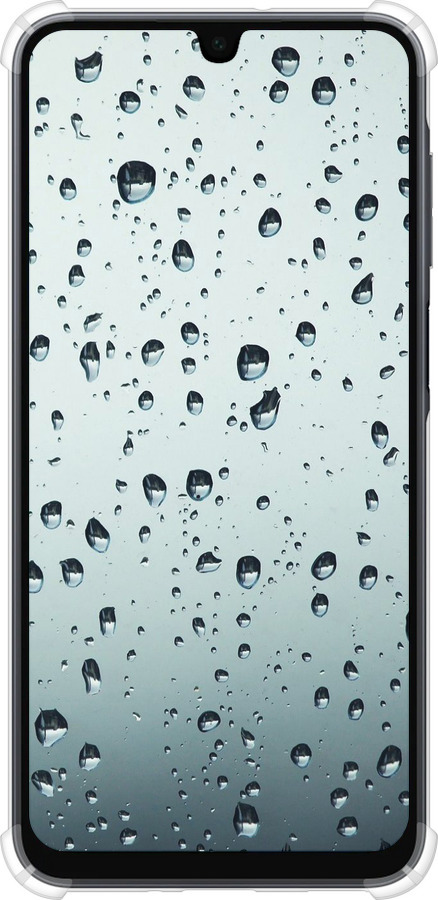 Силикон с усиленными углами чехол Стекло в каплях для Samsung Galaxy A16 - 848sp-3775 изображение 