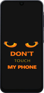 Силиконовый чехол Don't touch the phone для Samsung Galaxy A16 - 4261u-3775 изображение 