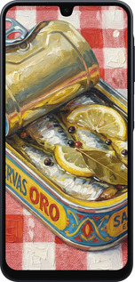 Силиконовый чехол Vintage Sardine Tin Phone для Samsung Galaxy A16 - 6772u-3775 изображение 