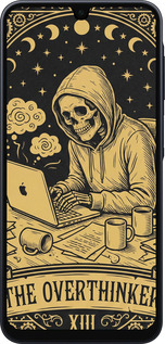 Силіконовий чехол The Overthinker для Samsung Galaxy A16 - 6774u-3775 изображение 