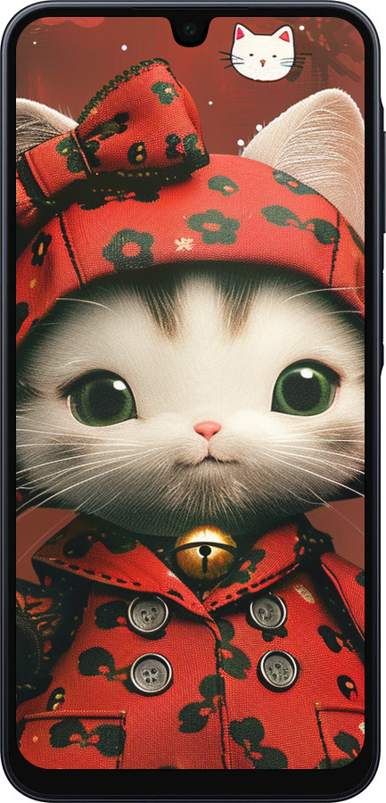 Силіконовий чехол Sweet Hello Kitty для Samsung Galaxy A16 - 6035u-3775 изображение 