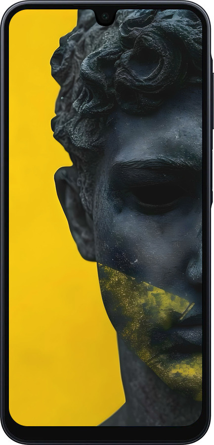 Силіконовий чехол Статуя арт для Samsung Galaxy A16 - 6330u-3775 изображение 