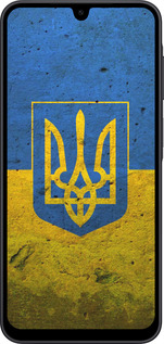 Силиконовый чехол Флаг и герб Украины 2 для Samsung Galaxy A17 - 378u-4060 изображение 
