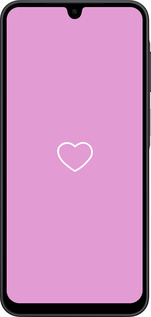 Силиконовый чехол Сердце 2 для Samsung Galaxy A17 - 4863u-4060 изображение 