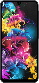 Силиконовый чехол Абстрактные цветы для Samsung Galaxy A17 - 511u-4060 изображение 